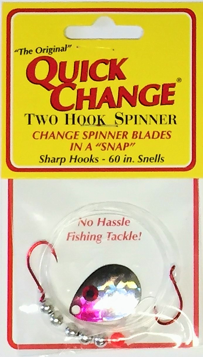 Quick Change Fish Candy 2-Hook Spinners