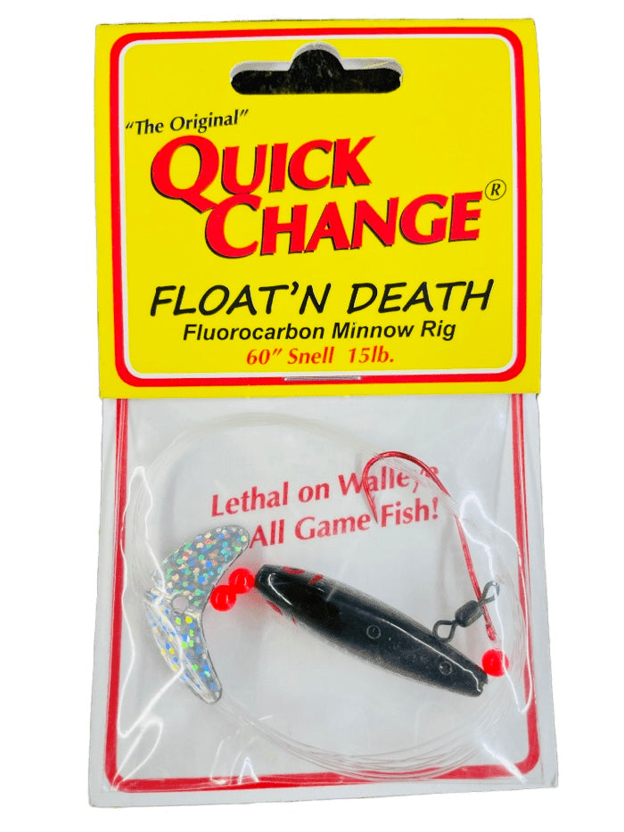 change fishing lures fast Quick Change Float'n Death – Dakota Angler
