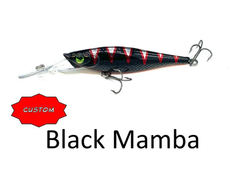 black angel fishing lures Walleye Nation Creations Reaper Firetiger