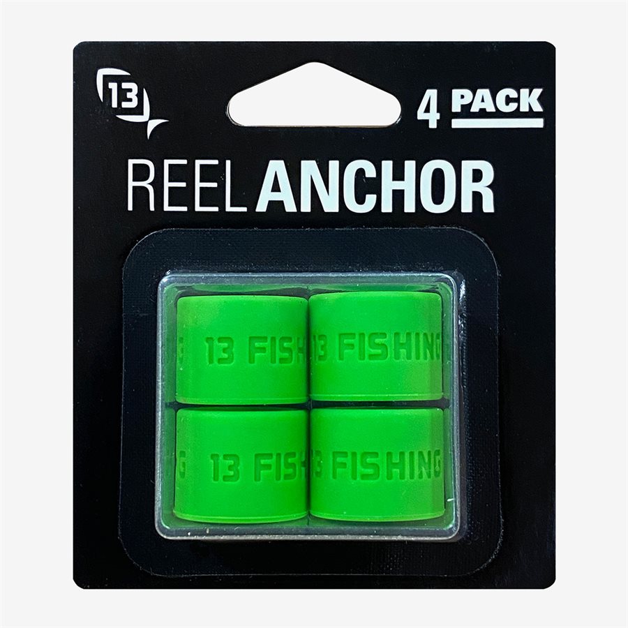 13 Fishing Reel Anchor Wrap, Green 13 Fishing Reel Anchor Wrap, Green