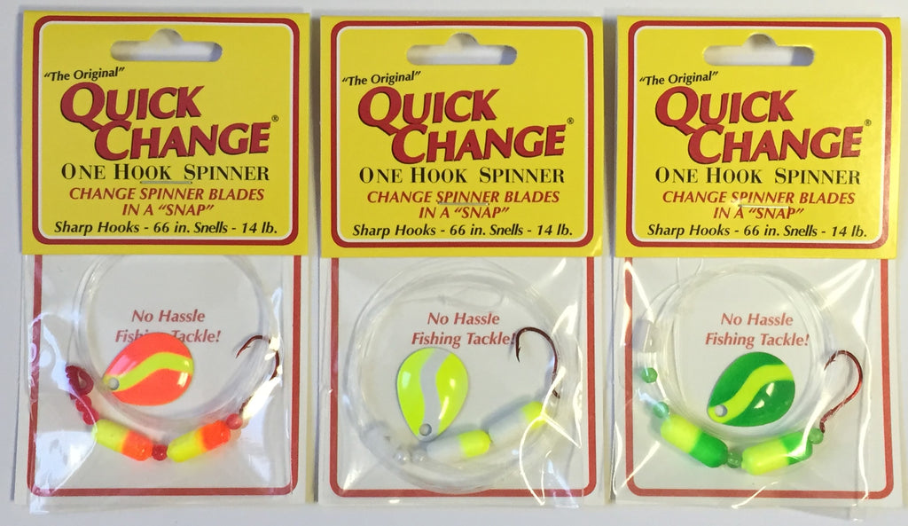 Quick Change Floating Spinner Rigs