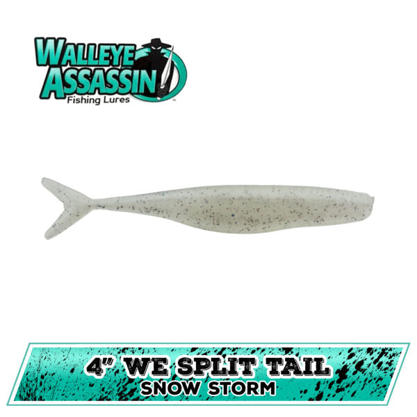 Walleye Assassin Split Tail Shad – Dakota Angler