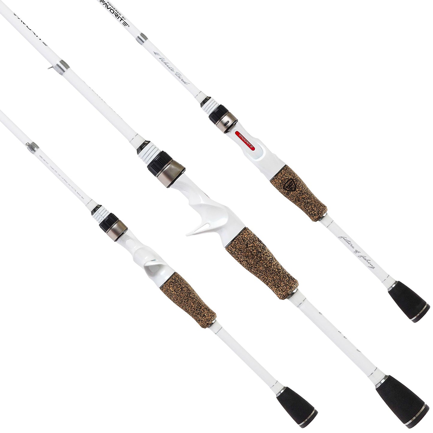 Favorite White Bird Casting Rod