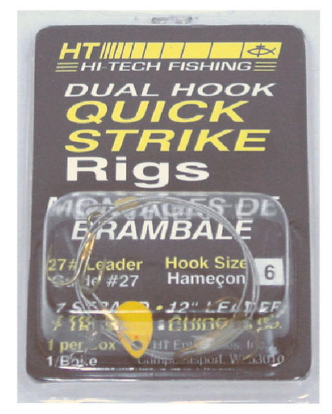 HT Dual Hook Quick Strike Rigs