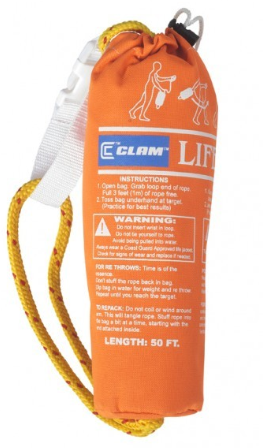 Clam Emergency Throw Rope