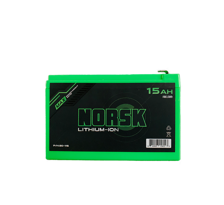 Norsk 15AH Lithium-Ion Battery