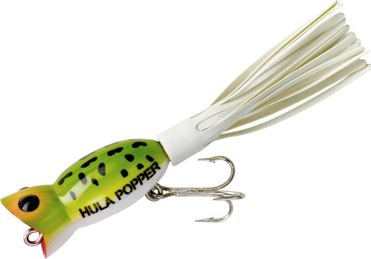 arbogast's hula pike fishing lure value Arbogast Popper Perch with its pulsating skirt Arbogast 3/8oz Hula Popper -