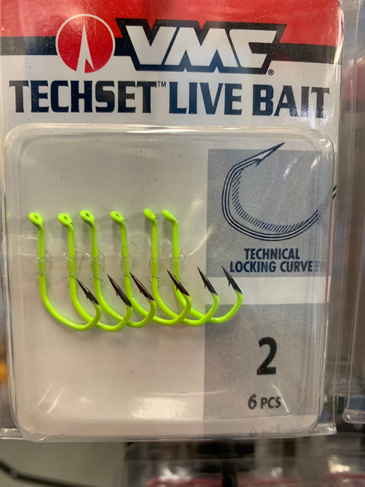 VMC Techset Live Bait Hooks