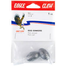 Eagle Claw Egg Sinkers