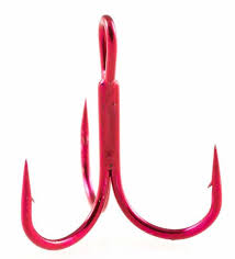 KVD Elite Round Bend Treble Hook