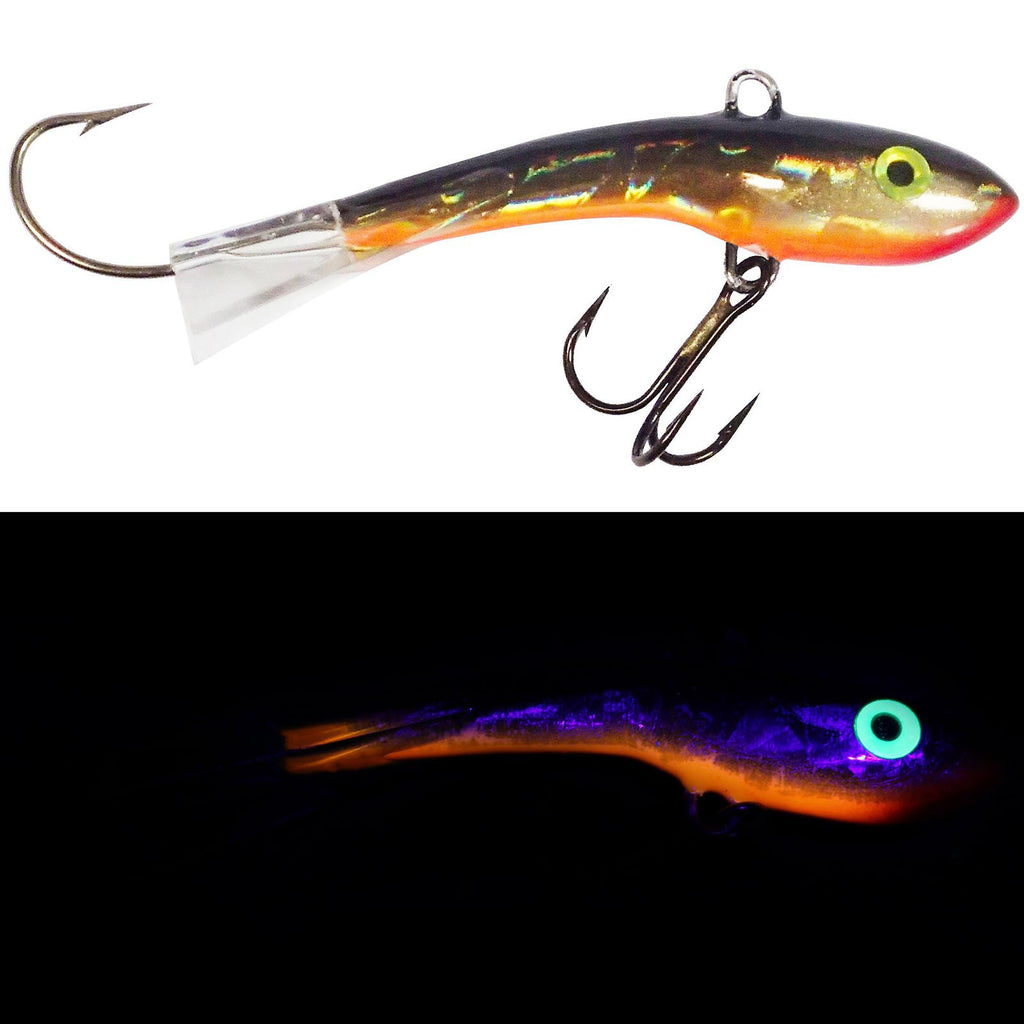  Moonshine Lures Shiver Minnow #3 Joes Glow 1oz : Sports &  Outdoors