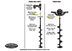 Strikemaster Lite-Flite Lazer Drill Ice Auger