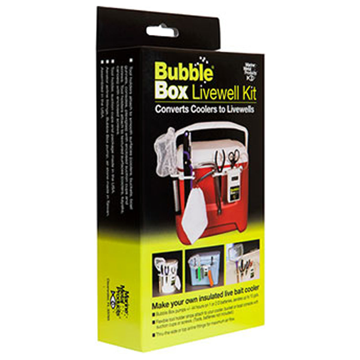 Marine Metal Bubble Box Livewell Kit