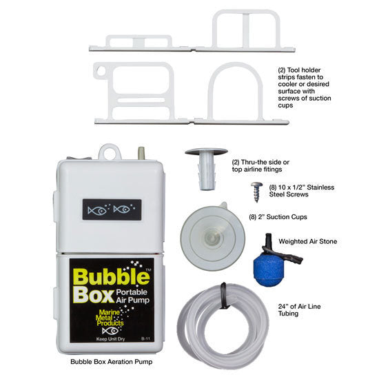 Marine Metal Bubble Box Livewell Kit