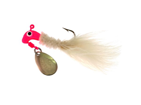Road Runner Marabou-Pink/White