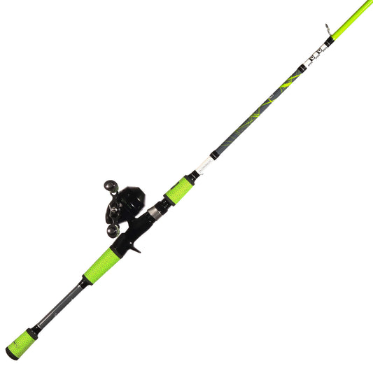 Profishiency Pro 5'6" Hi-Viz Green Spincast