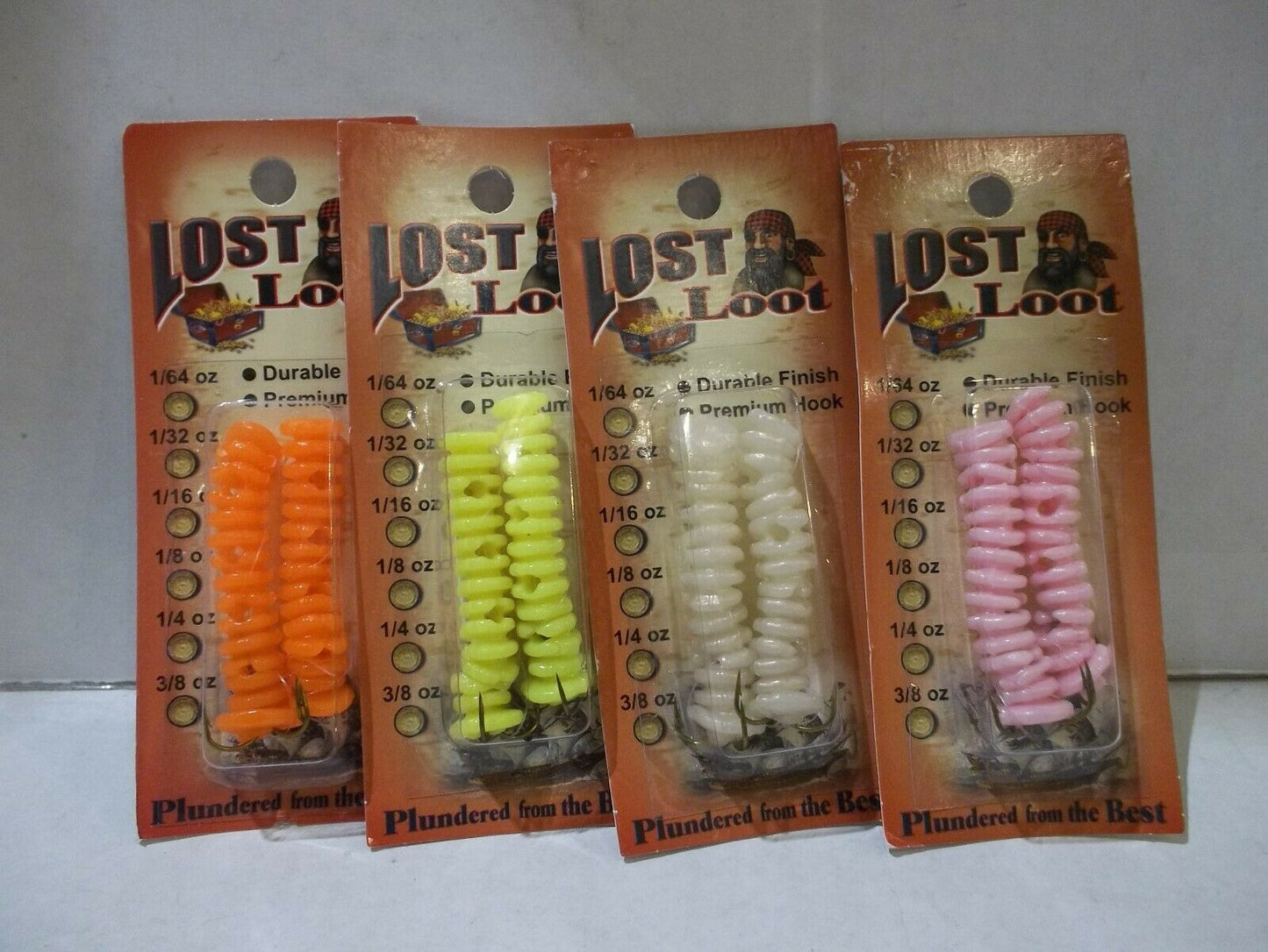 Lost Loot Catfish Dip Worm Rigged