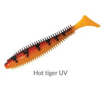 degrade spikes fish hooks nail skewer lips mouth Salmo Spikey Shad Soft Swimbait