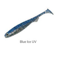 Salmo Slick Shad - 9cm - Blue Ice UV