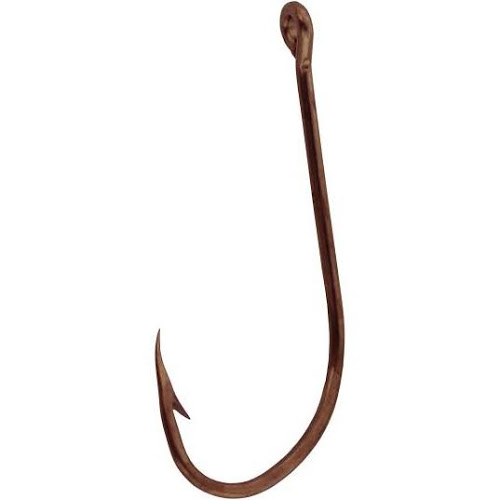 eagle claw osprey fishing hook Eagle Claw Bronze Plain Shank Hook