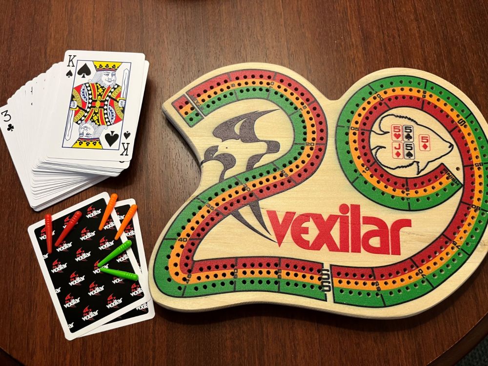 Vexilar Cribbage Boardcard Game Set