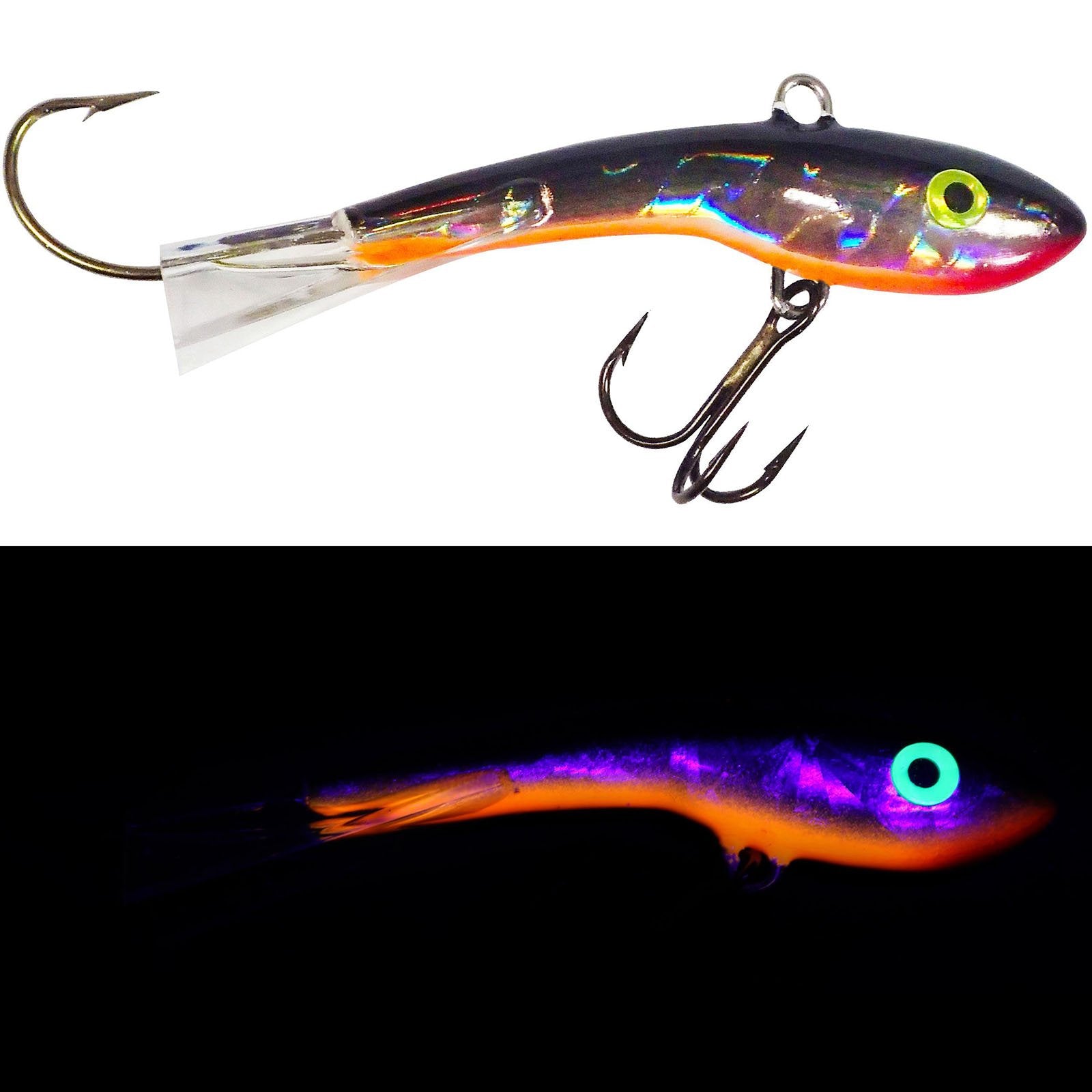 Moonshine Lures Shiver Minnow #3 Holographic Kemos Kraw